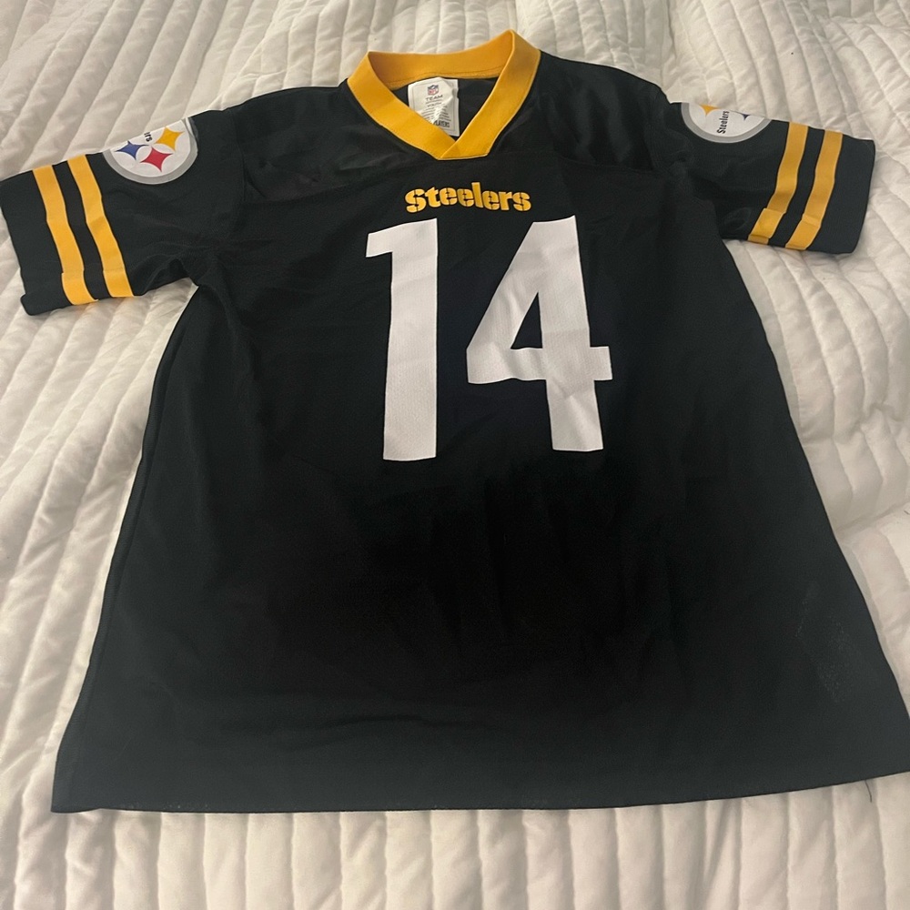 Kids Steelers Black and Yellow Jersey